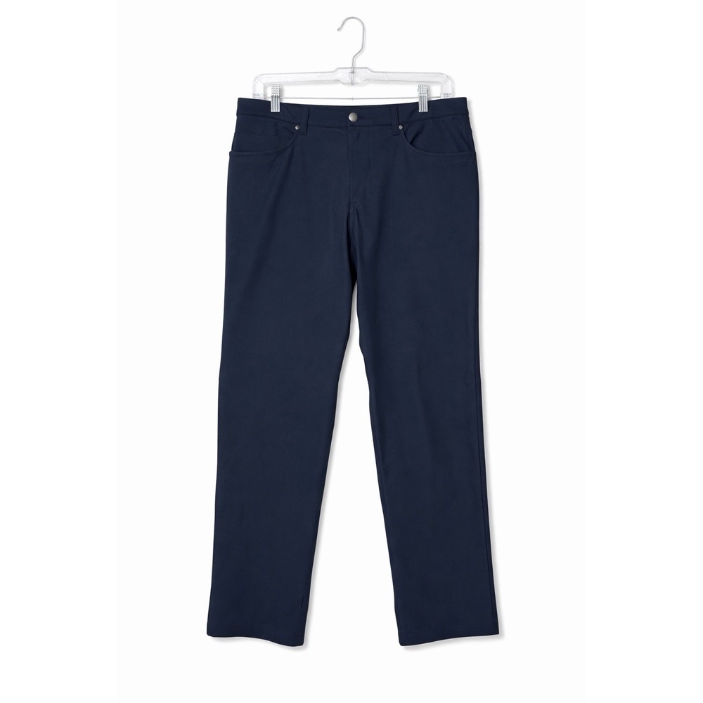 Lululemon Mens Pants 32x29 Blue Stretch Tech Casual Athletic Golf